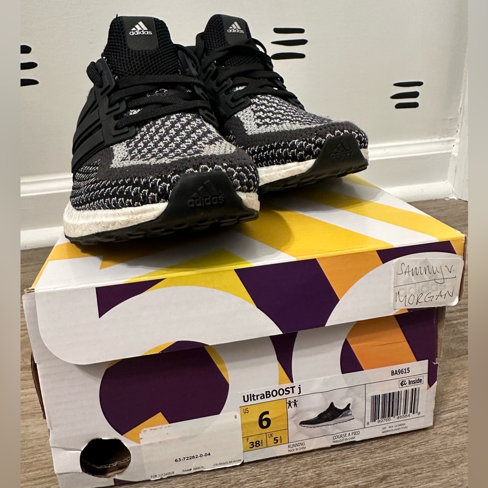 Youth Adidas UltraBoost, size 6